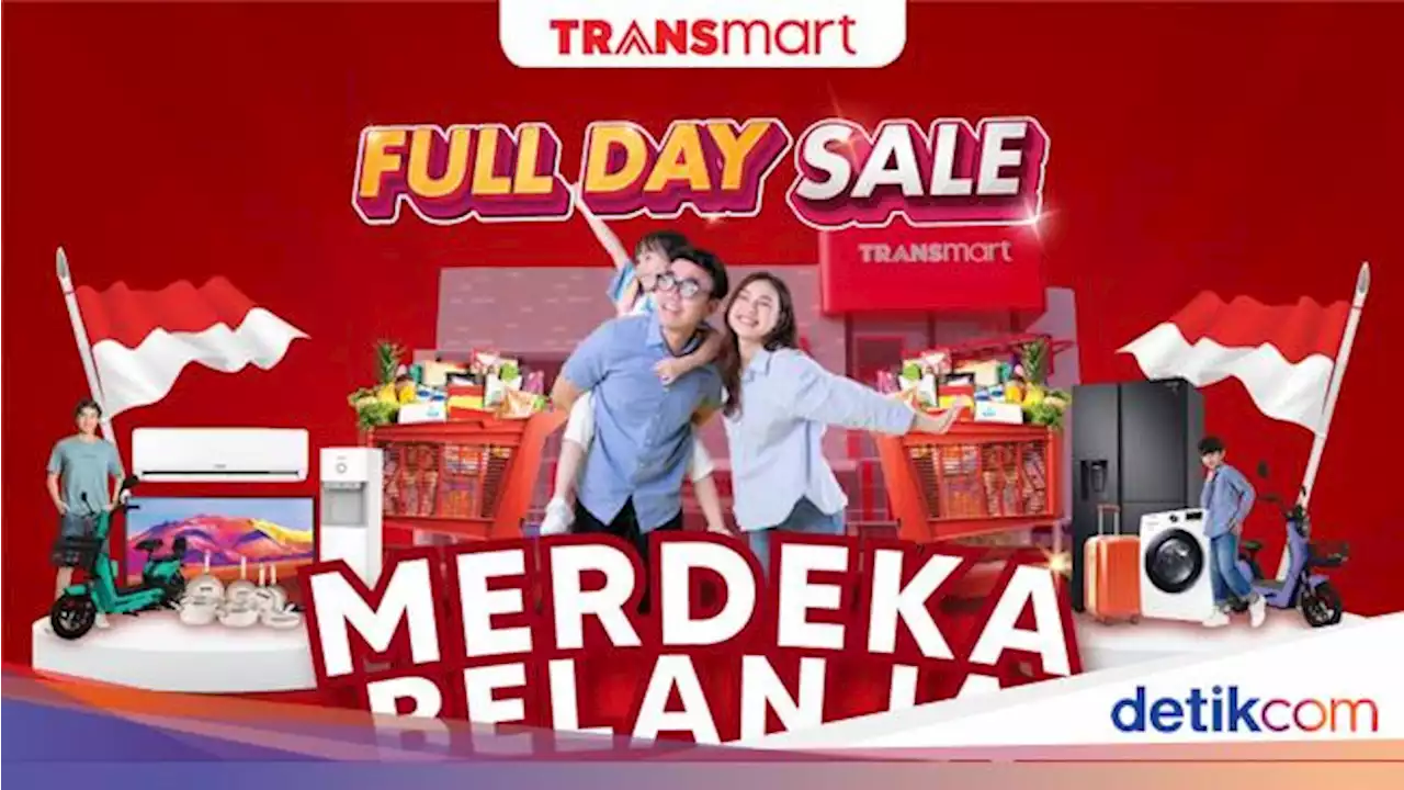 Pengumuman! Transmart Full Day Sale Besok Hadir Lagi, Diskon hingga 50% + 20%