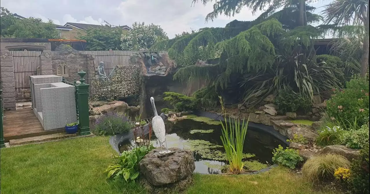 Underground cavern built without permission in back garden