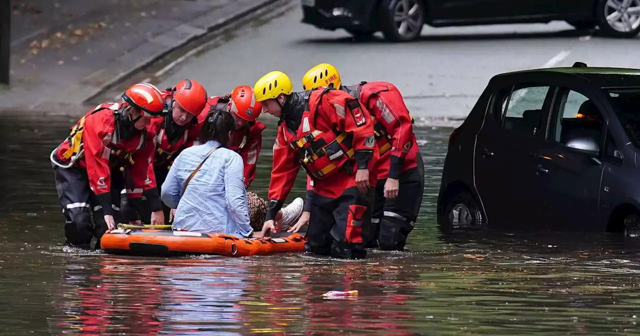 Woman rescued from flooded road just weeks before two people died