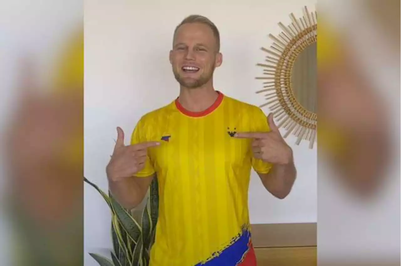 Dominic sacó su propia camiseta de Colombia, tras la polémica con la selección