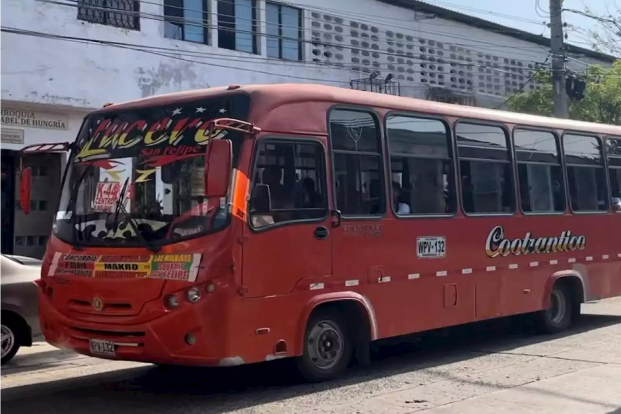 Alerta sobre amenazas a conductores de ruta de bus Lucero-San Felipe