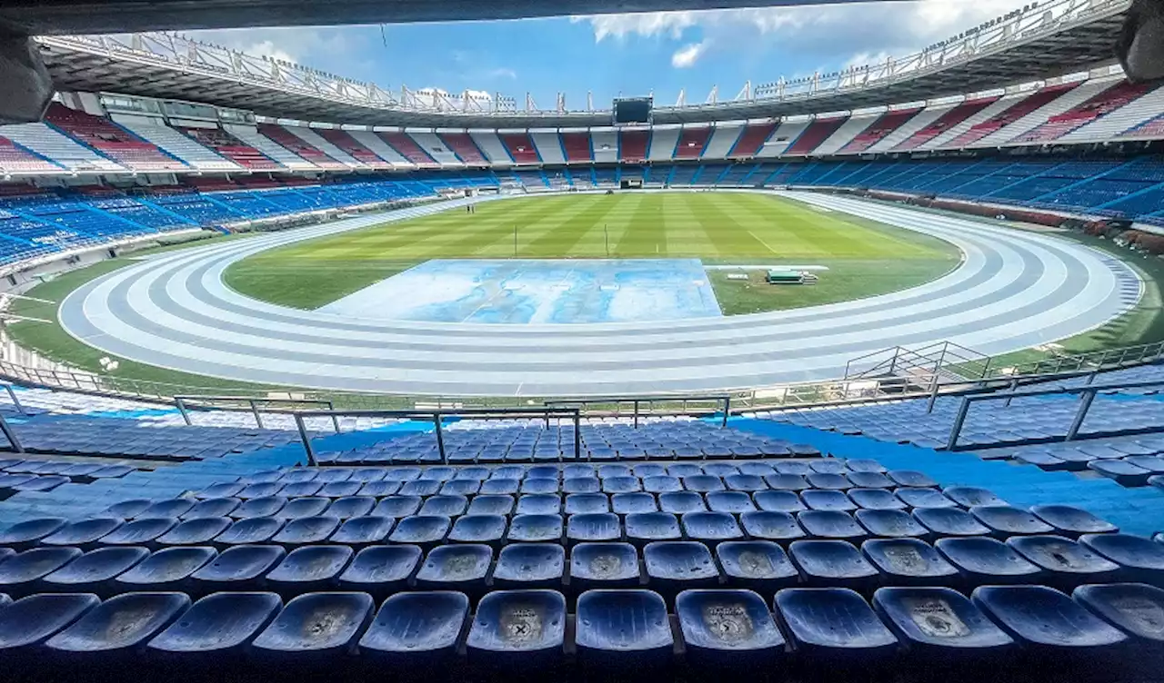 El Metropolitano se engalana para recibir a la Selección Colombia