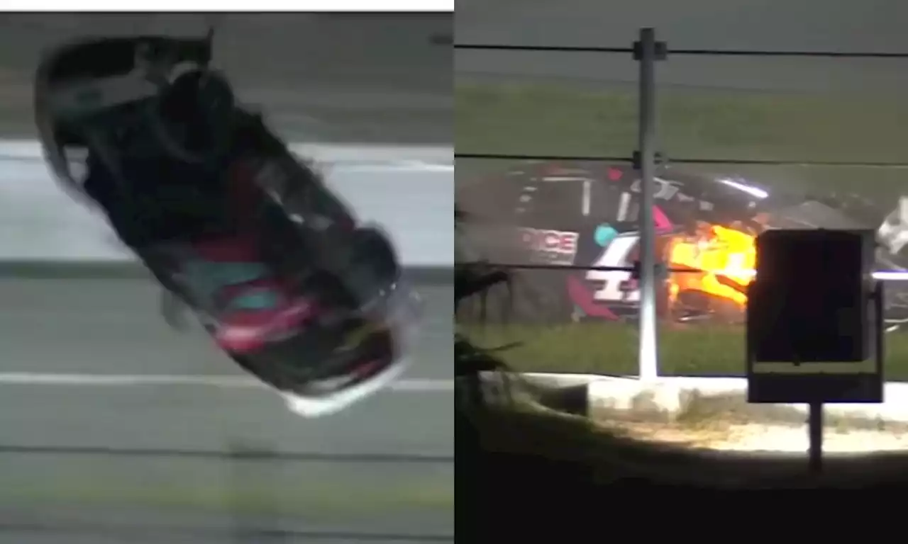 Video: impactante accidente siembra el pánico en la mítica Nascar; así está el piloto