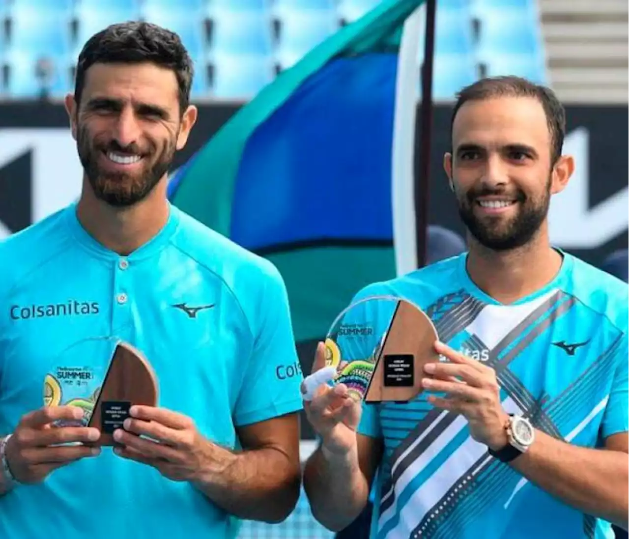 Juan Sebastián Cabal y Robert Farah y sus mejores momentos en el tenis