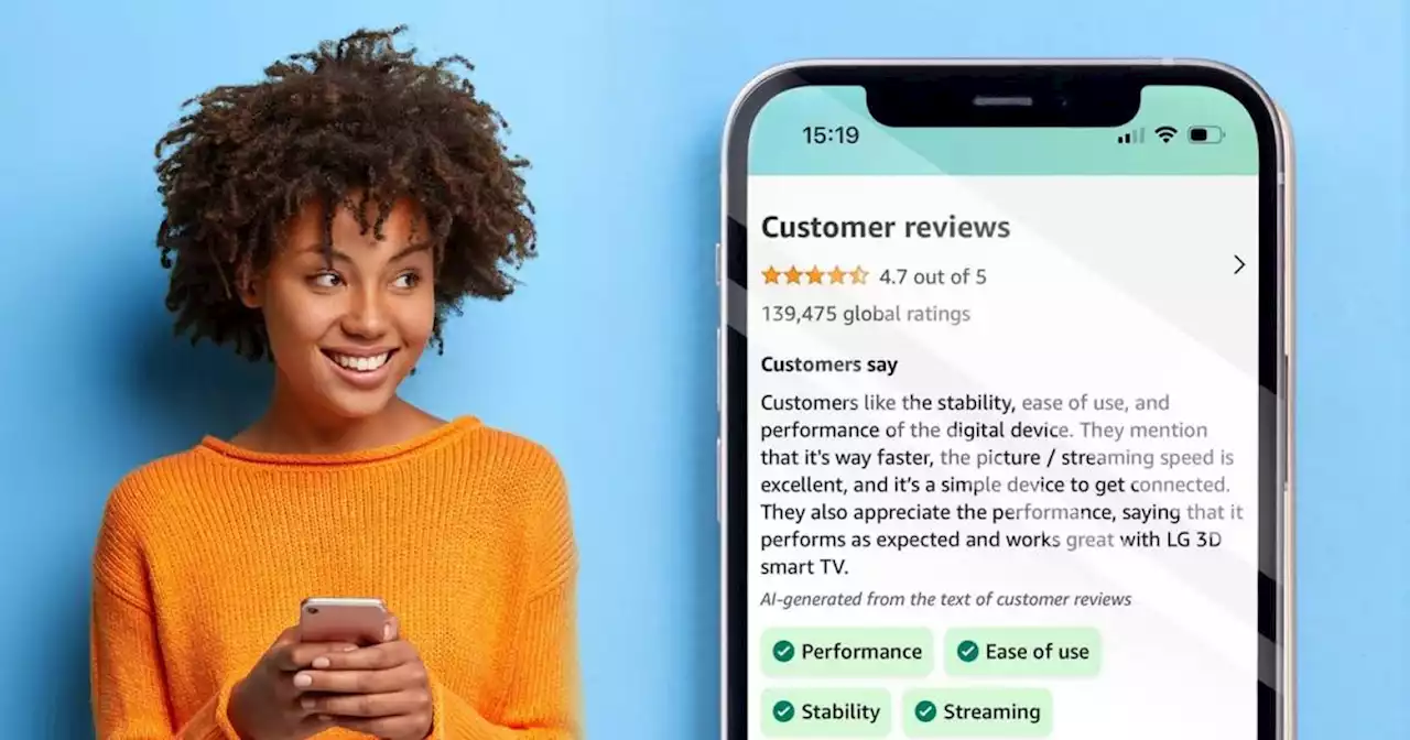 Amazon usará Inteligencia Artificial para las reseñas de sus productos