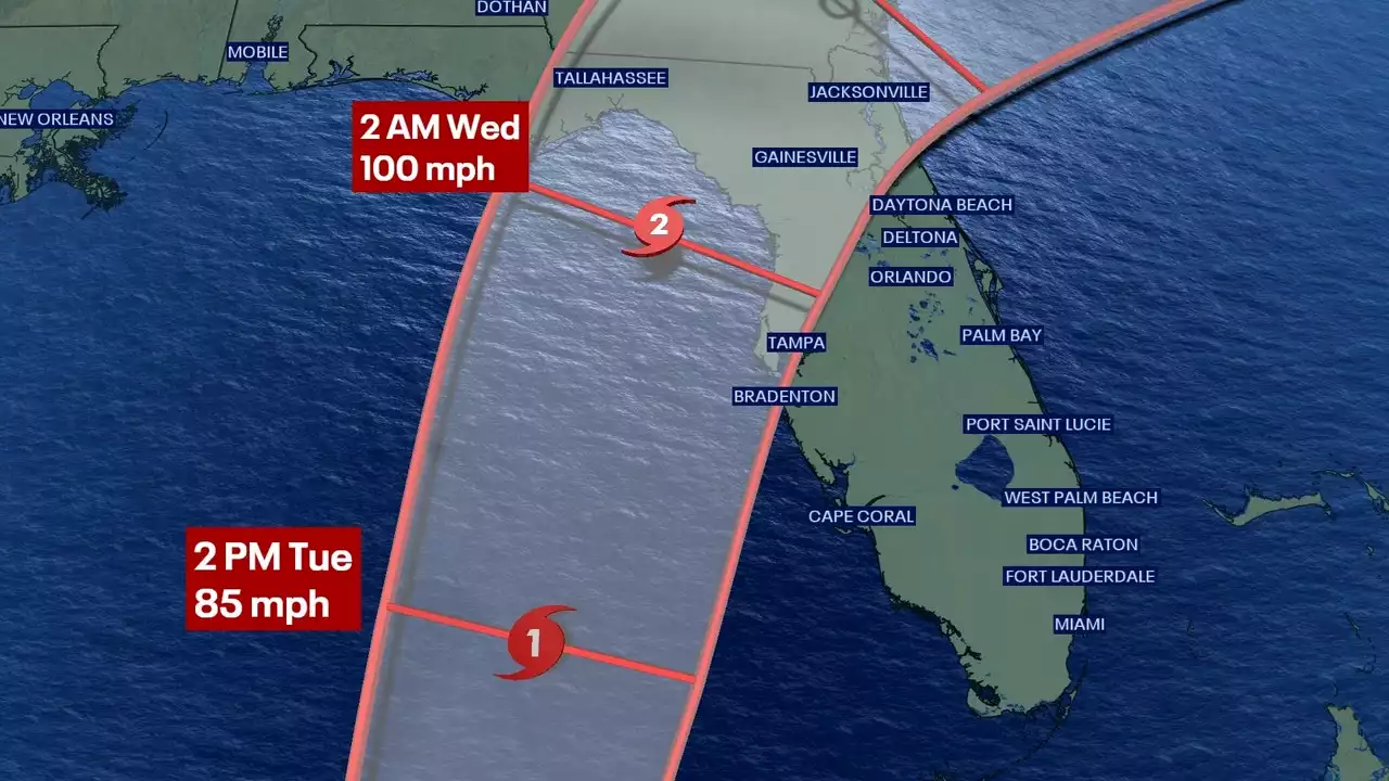 Tropical Storm Idalia: Storm surge, hurricane watches issued ahead of Florida landfall