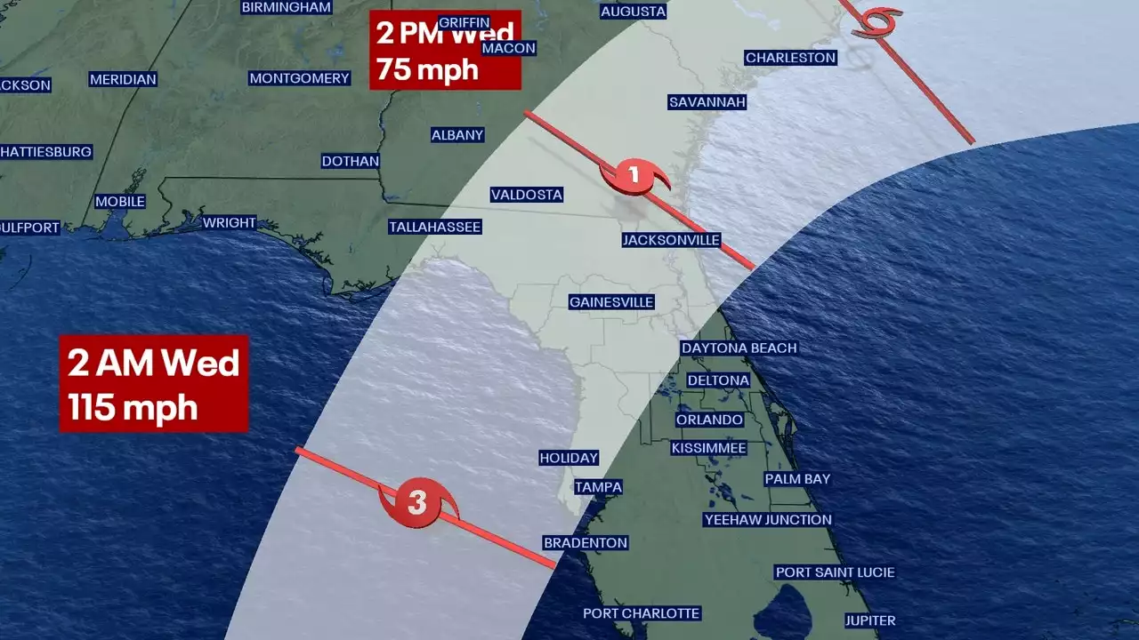 Tropical Storm Idalia strengthening, forecast to approach Florida as Cat 3 hurricane