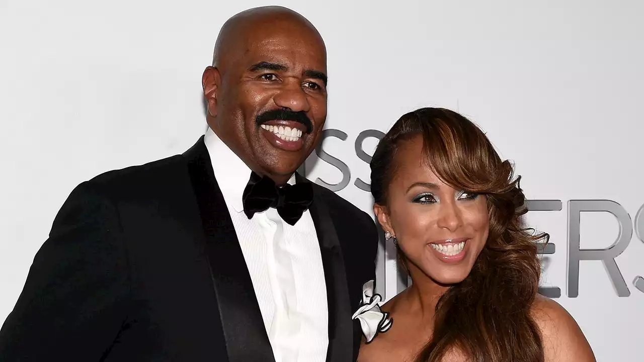 Steve Harvey shuts down claim his wife cheated on him