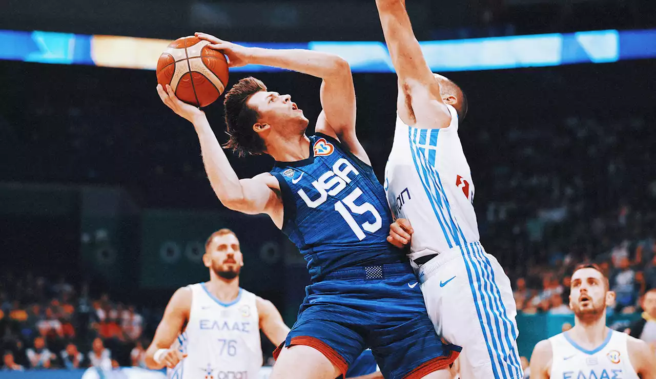 USA eases past Greece to advance to second round of FIBA World Cup