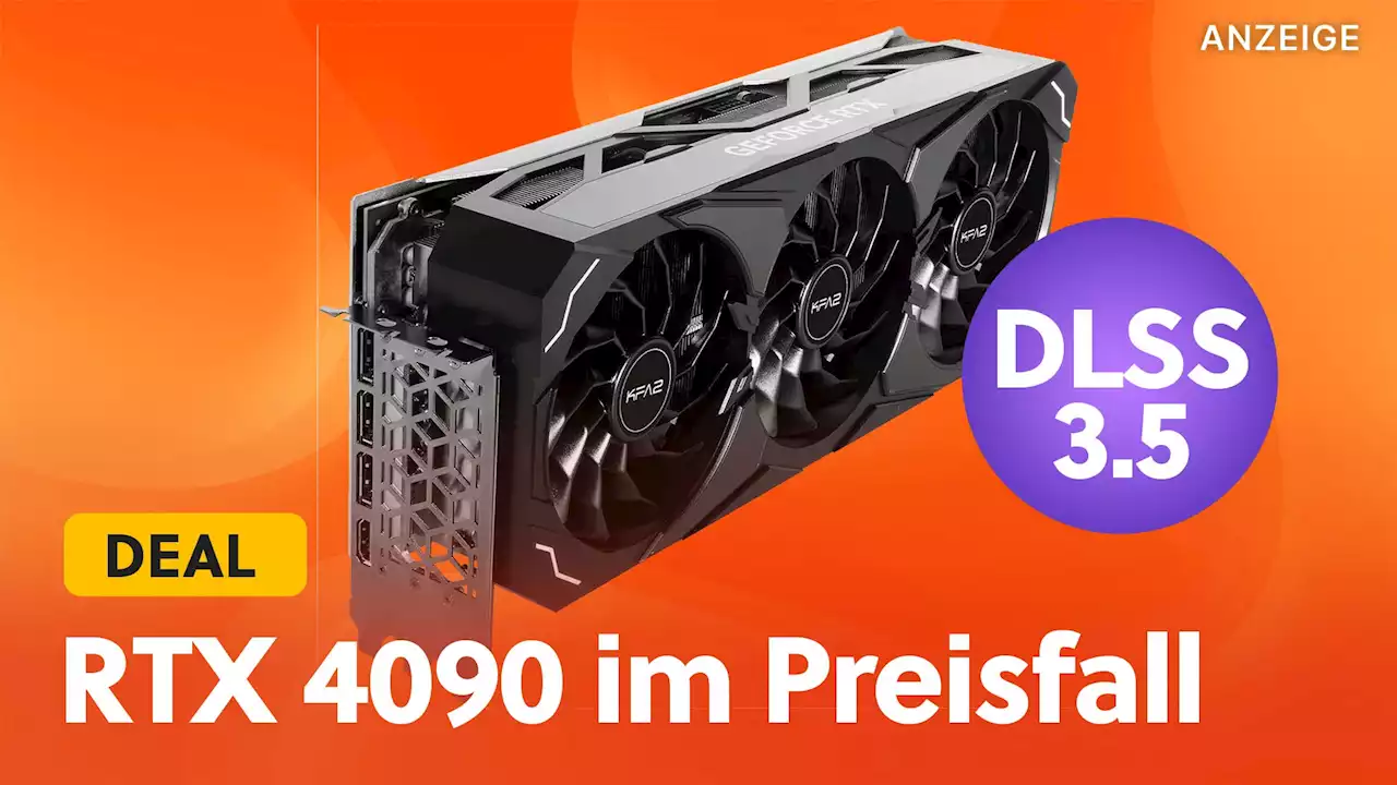 Diese RTX 4090 mit 1-Klick Übertaktung war noch nie so günstig wie jetzt im Angebot auf Amazon