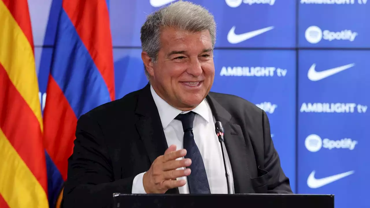 - Joan Laporta says Barcelona will make more signings before transfer window closes