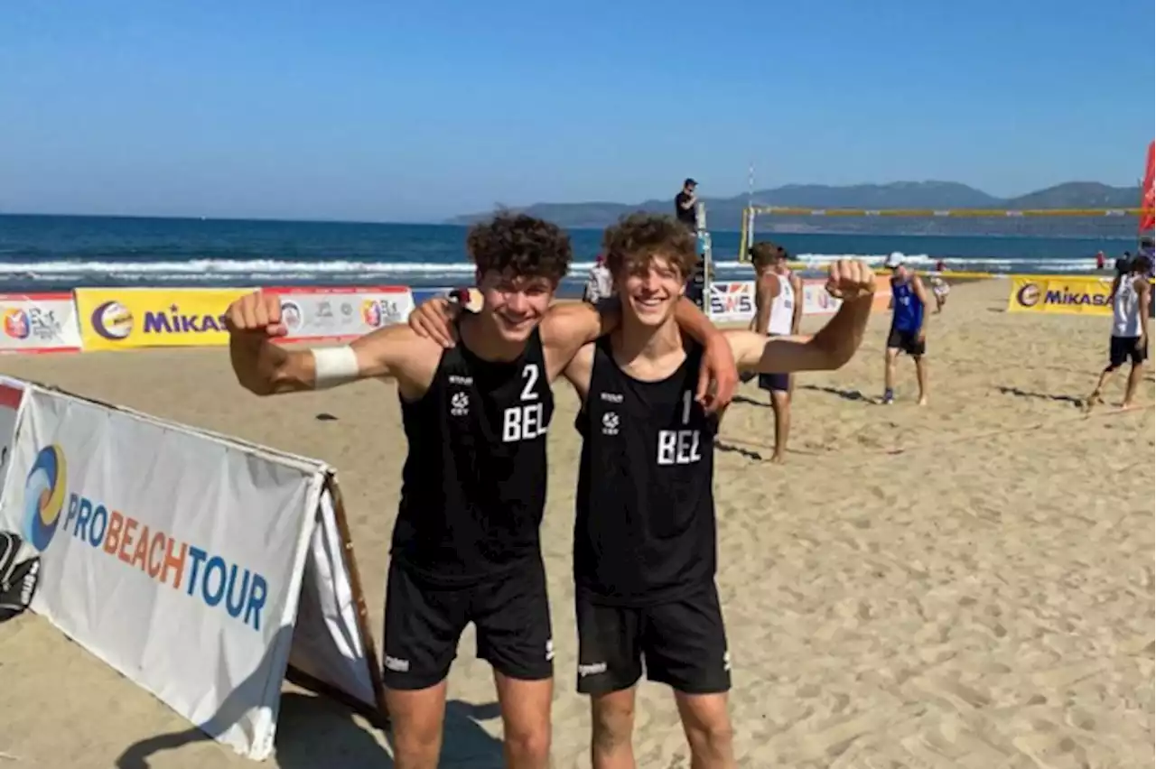 Cake van oma moet Belgische beachvolleybalbeloften naar WK in Thailand helpen