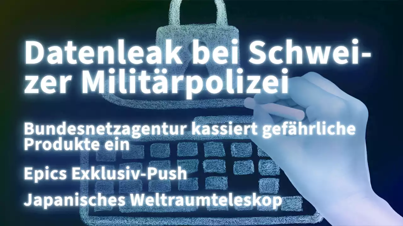 Kurz informiert: Schweizer Militär, Billigware, Epic, Weltraumteleskop Japan