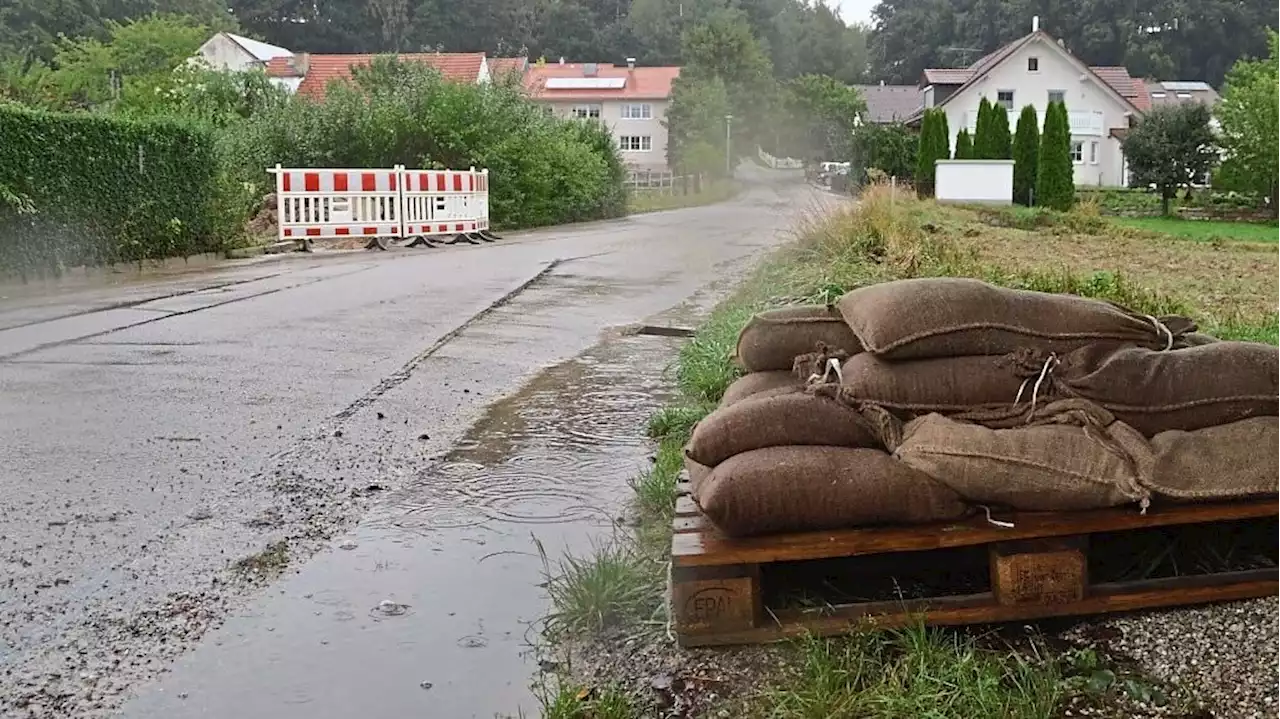 Hochwasser-Lage in Tegernbach und Nandlstadt hat sich beruhigt