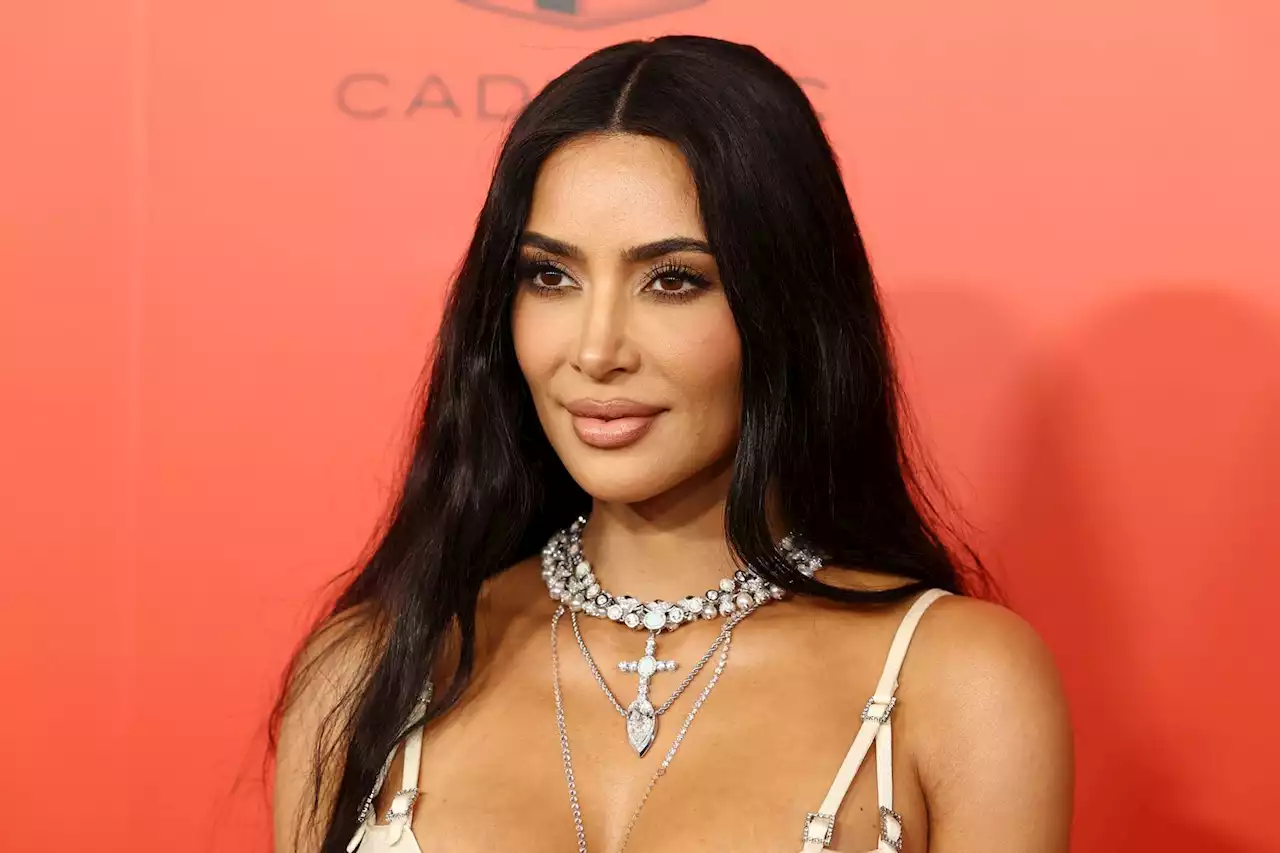 Kim Kardashian's Latest Itty-Bitty Bikini Glows in the Dark