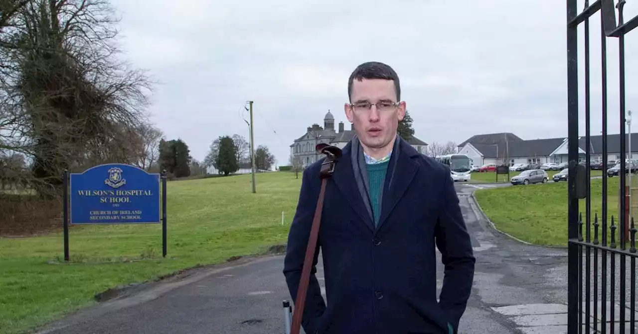 Enoch Burke returns to protest at Wilson’s Hospital school at beginning of new term