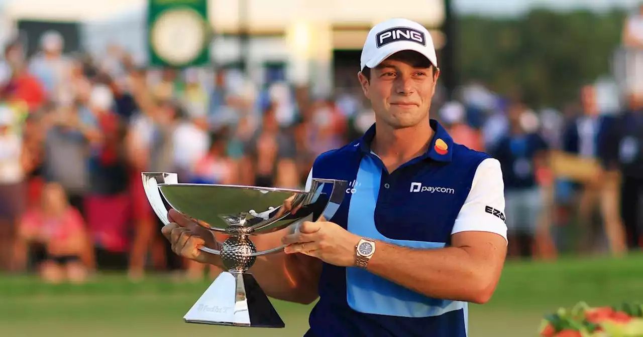 Viktor Hovland captures Tour Championship, wins FedEx Cup