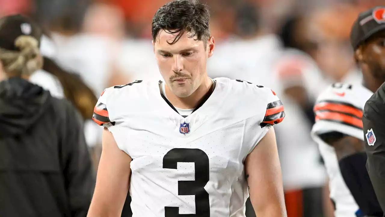 Browns reportedly cut K Cade York and trade for Chargers K Dustin Hopkins