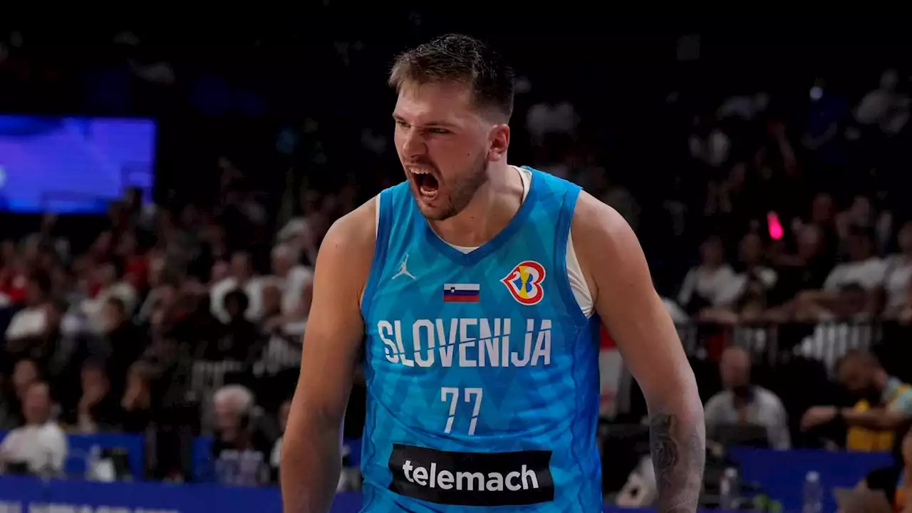 FIBA World Cup: Luka Dončić scores 34 points in Slovenia's blowout win over Georgia