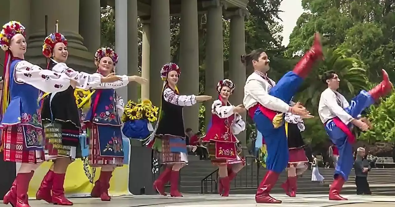 Hundreds celebrate Ukraine independence in Golden Gate Park