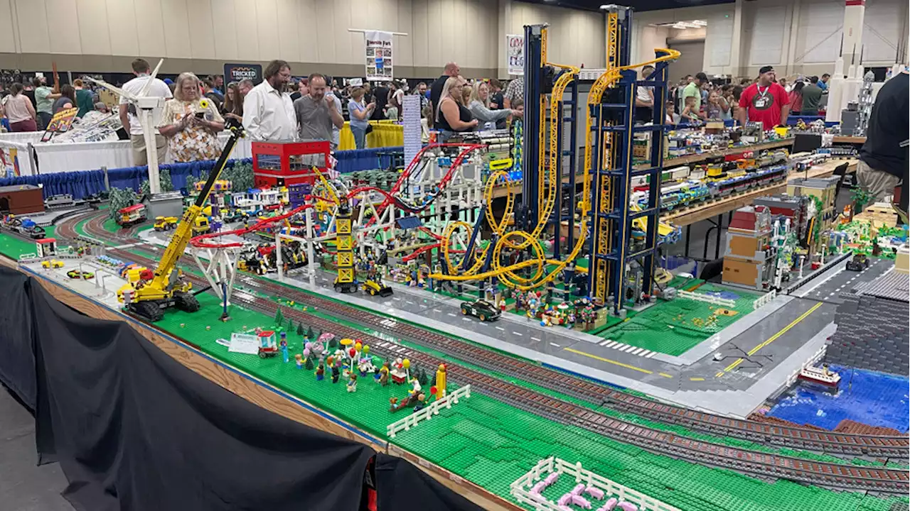 GALLERY: Builders show off elaborate displays at Utah Lego fan convention