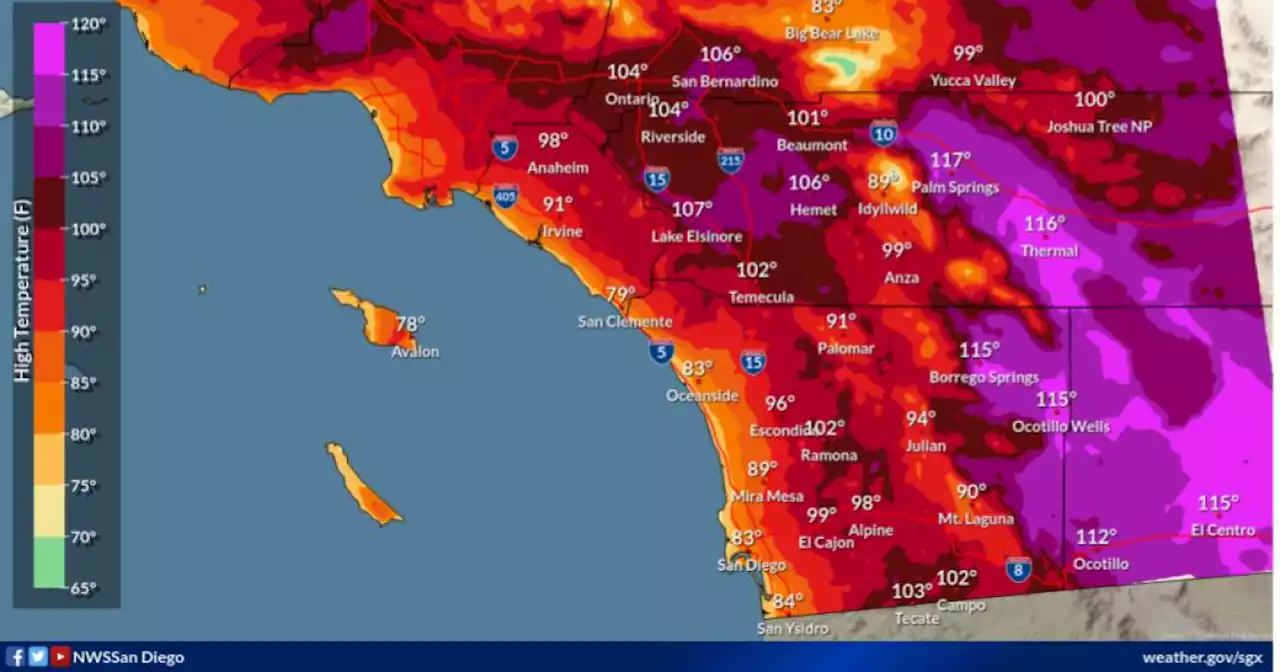 Heat Advisories For SoCal