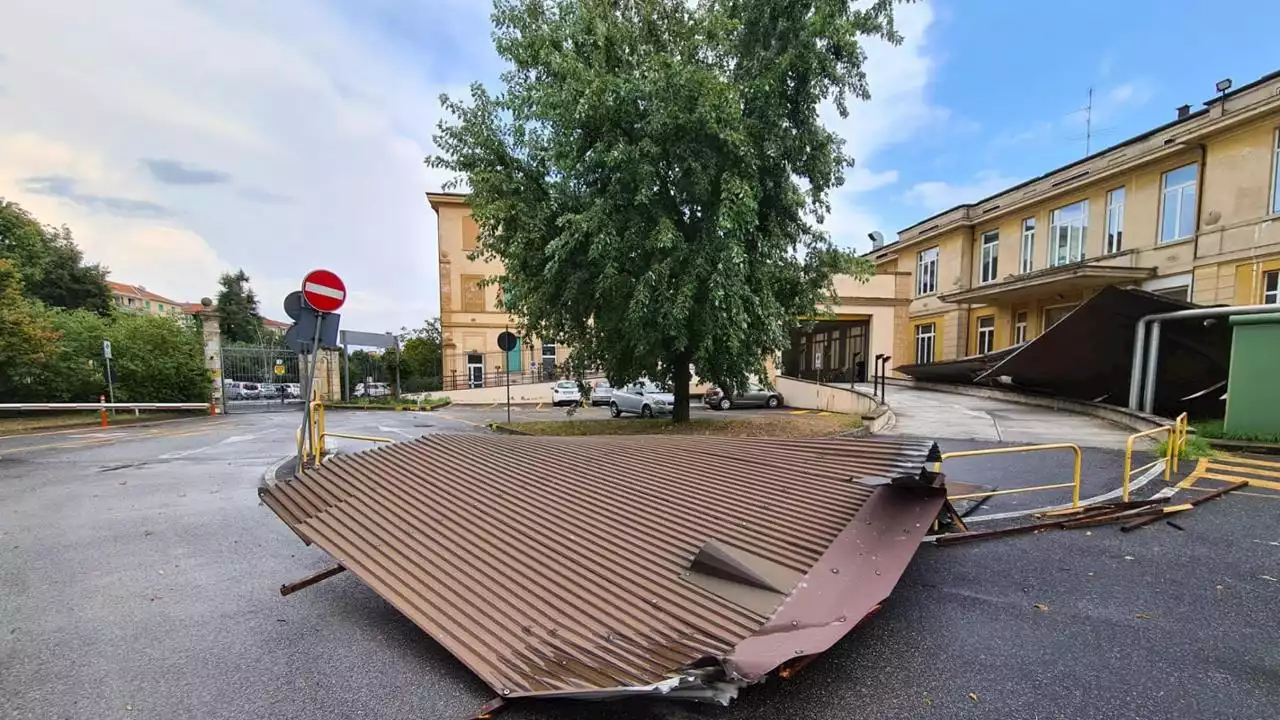 Maltempo in Piemonte, si contano i danni. Super-grandine e strade chiuse, e in Valle d'Aosta l'allerta resta alta