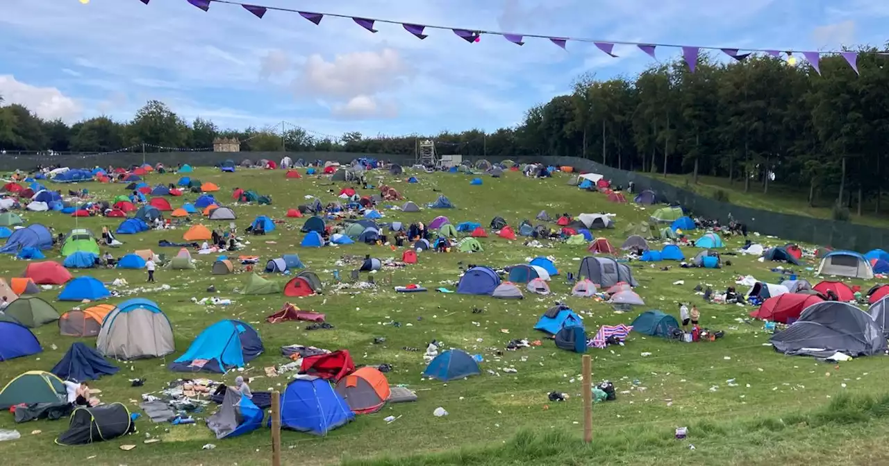 Leeds Festival 2023 Monday clean up in pictures as huge operation begins