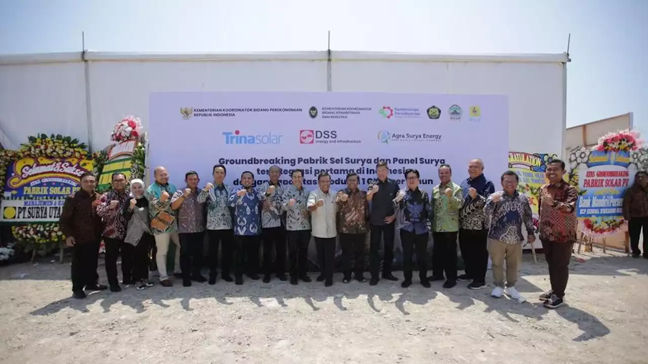 Gandeng Trina Solar, Grup Sinar Mas Bangun Pabrik Sel dan Modul Surya Terintegrasi di Jawa Tengah