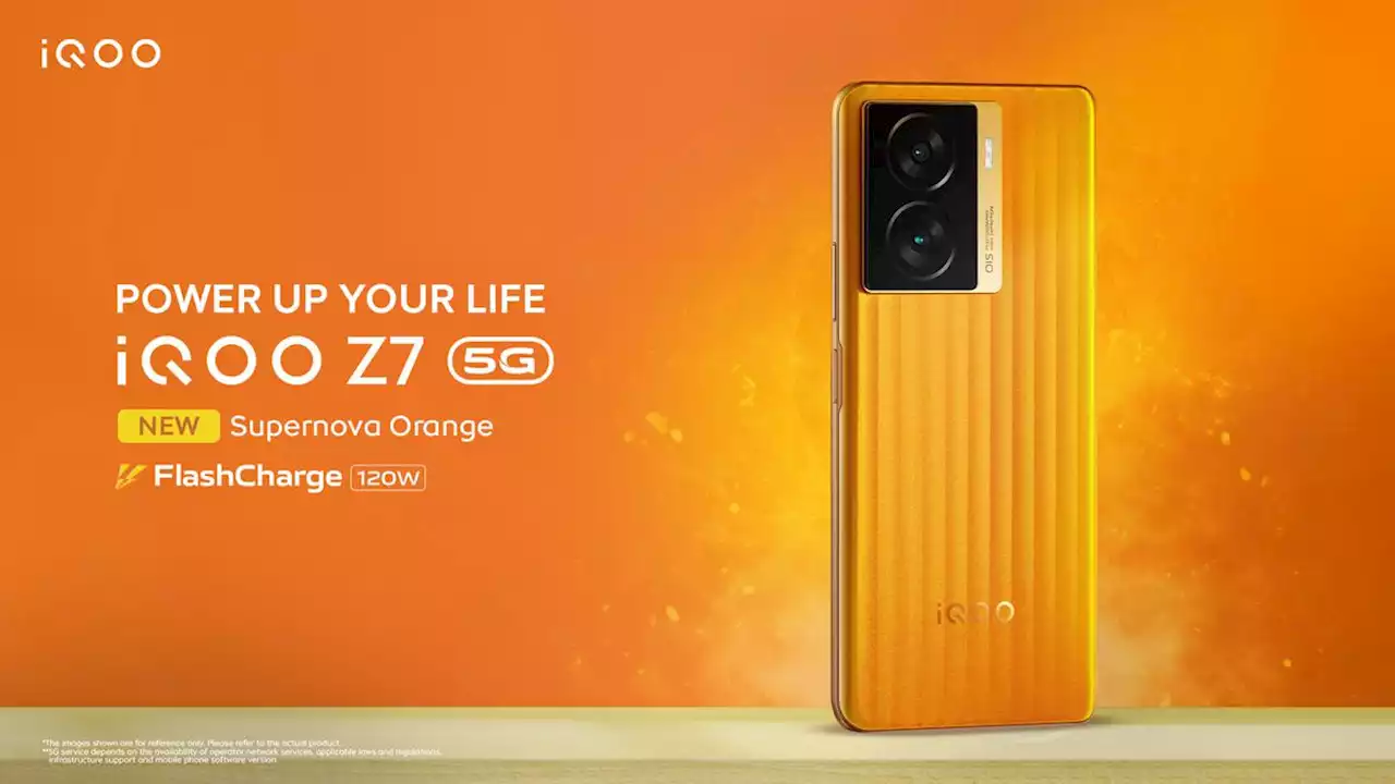 iQOO Z7 5G Punya Varian Warna Baru Supernova Orange, Ini Harganya