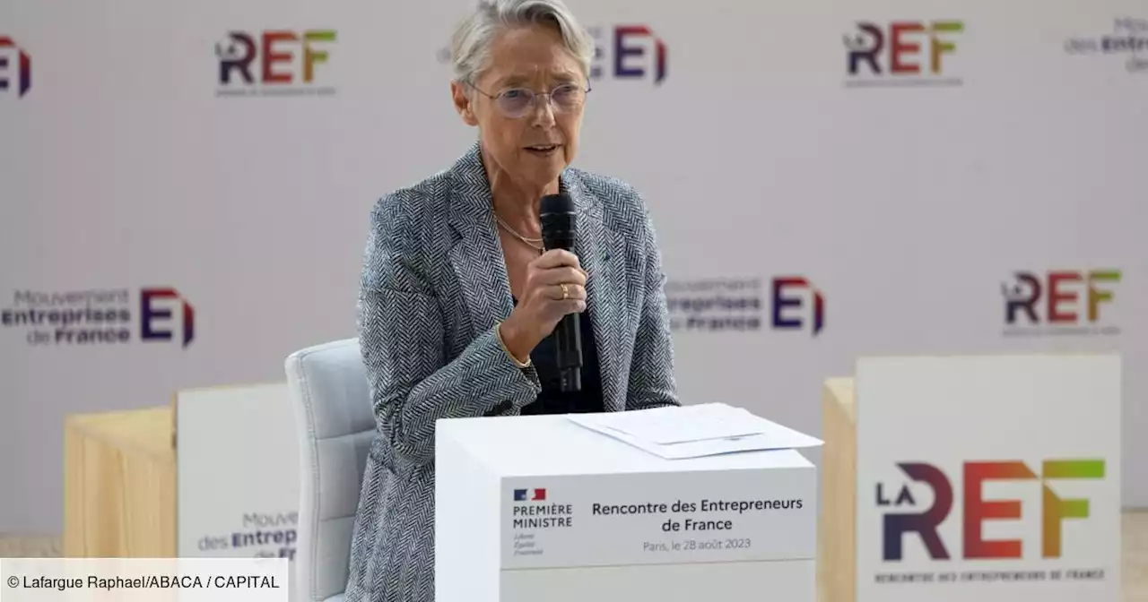 Rentrée du Medef : la Première ministre Elisabeth Borne a-t-elle réussi à séduire les patrons ?