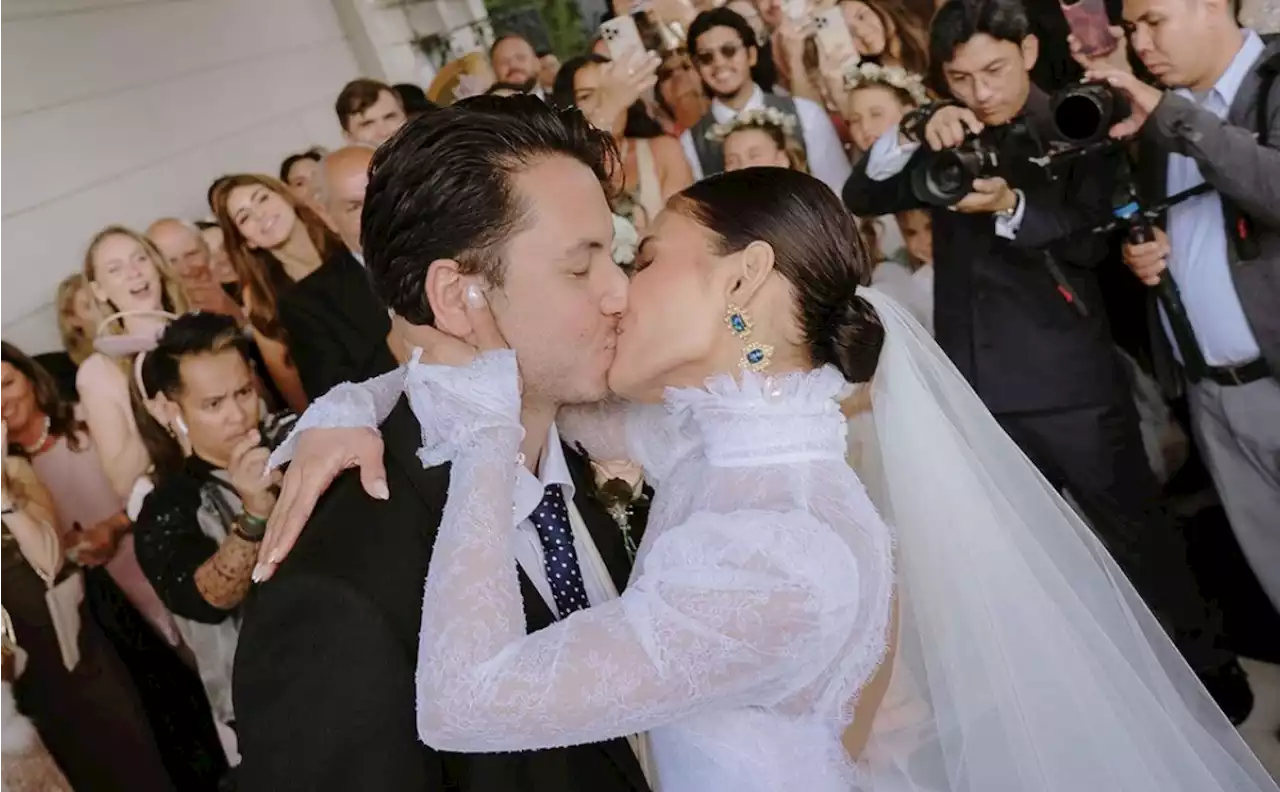 Lovi Poe and Martin Blencowe share more wedding photos