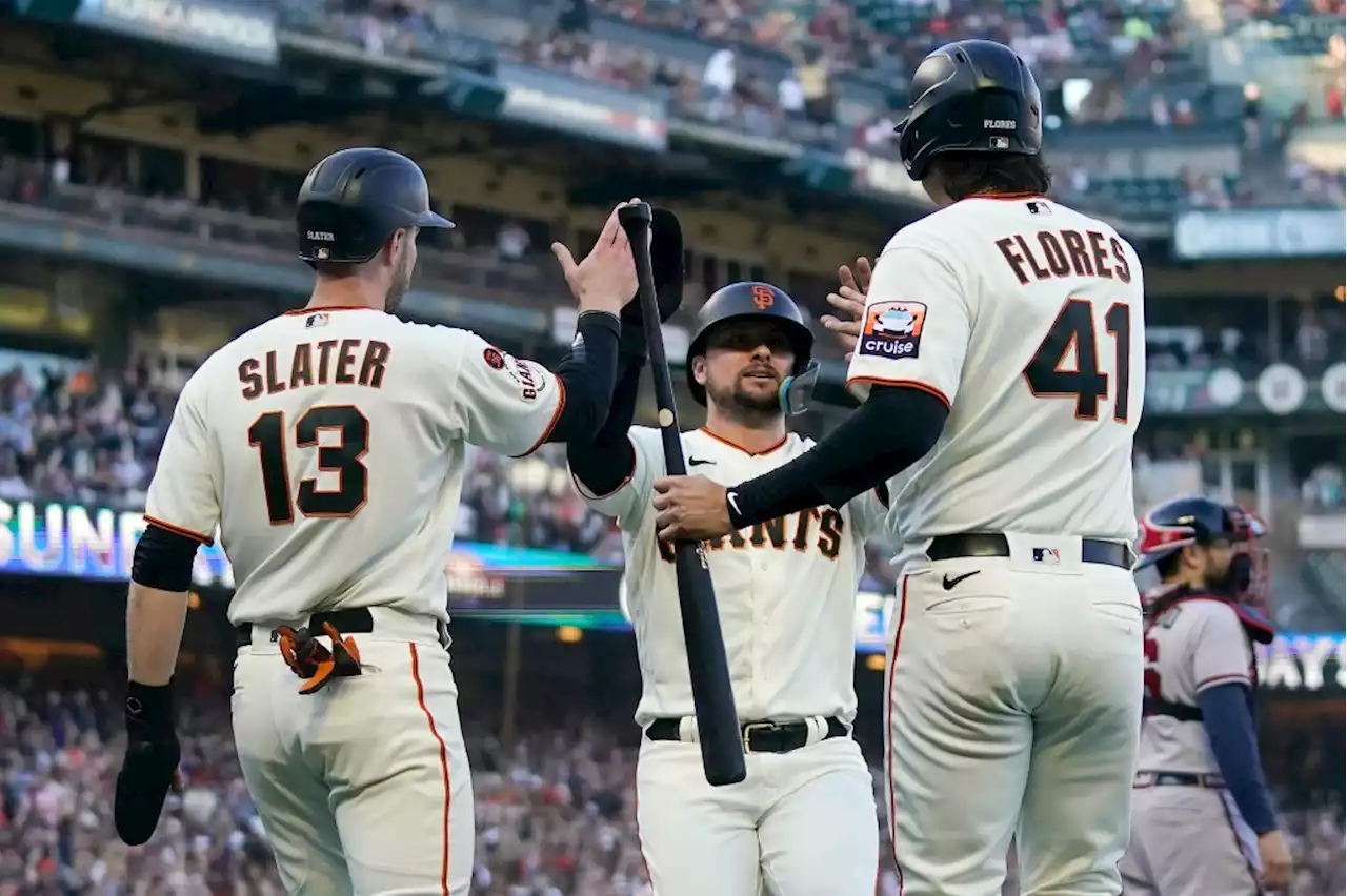 Casey Schmitt homers, Patrick Bailey gets big hit in SF Giants’ win against Braves