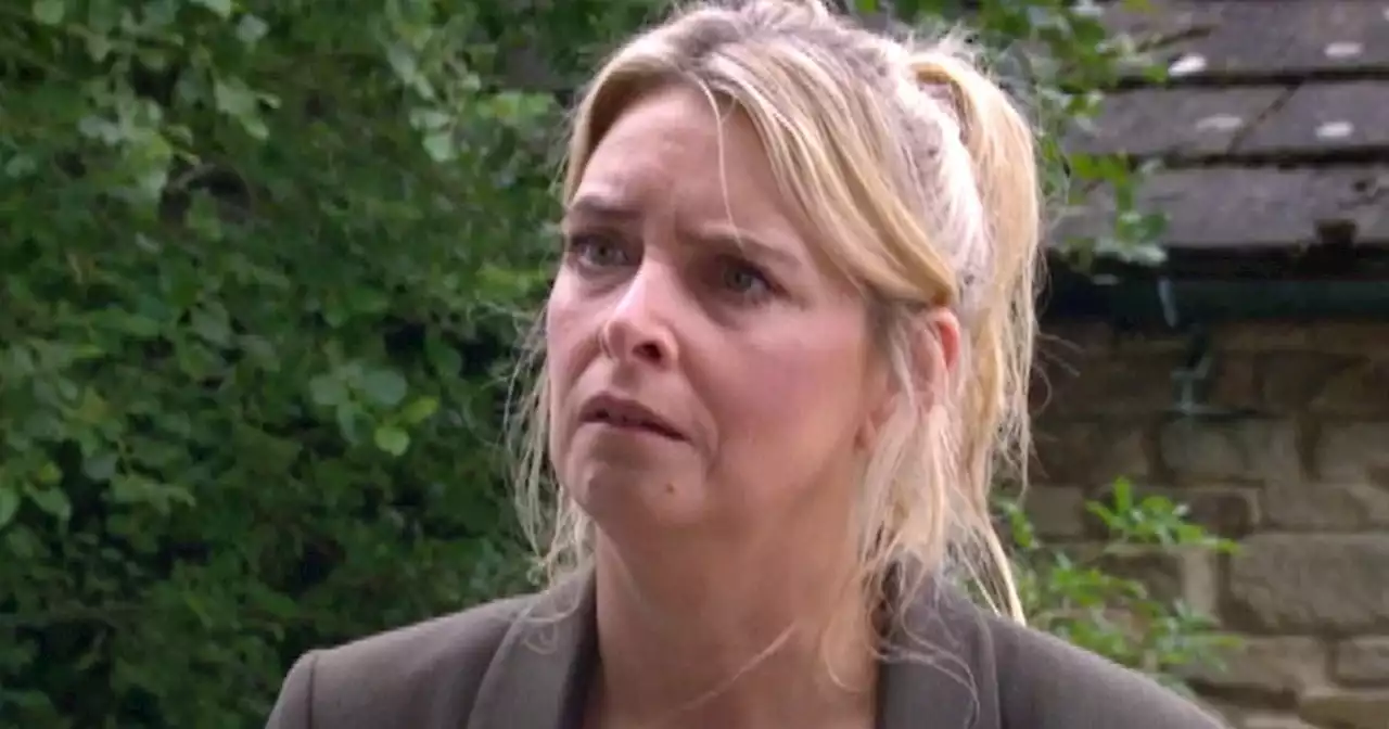 Charity tells a huge lie to Mack as she tries to move on in Emmerdale