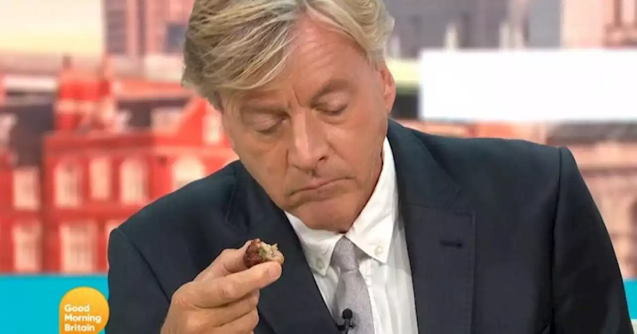 Richard Madeley eats squirrel live on Good Morning Britain