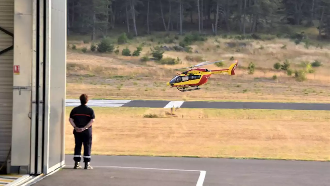 L'hélicoptère Dragon 48 quitte la Lozère avec plus de 136 interventions au compteur