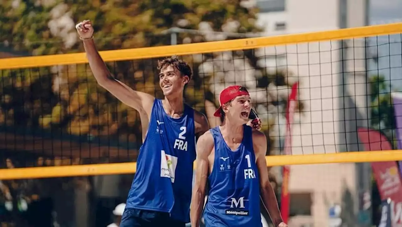 Le Montpellier Beach-Volley souverain à la maison pour la Coupe de France des clubs