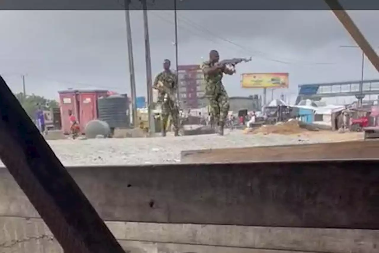 Man dies as soldiers, residents clash in Lagos