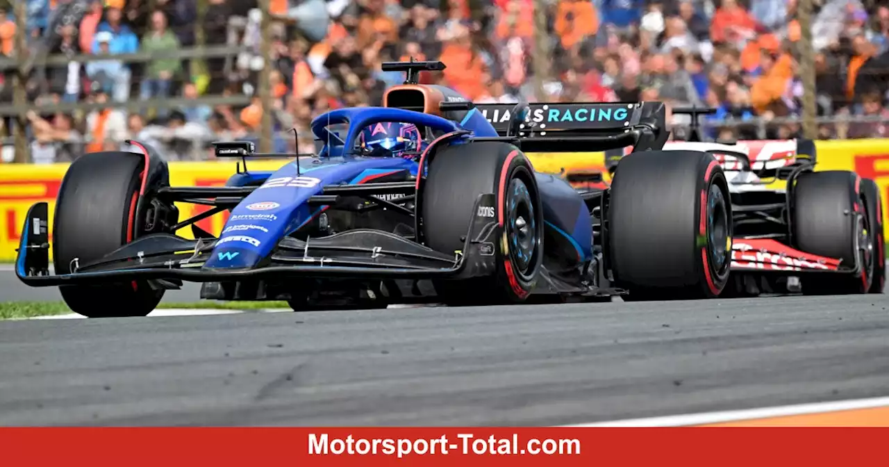 Alexander Albon: Williams 'auf Augenhöhe mit Aston und Ferrari'