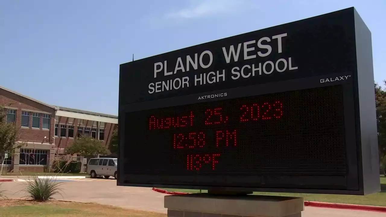 Continued air conditioning repairs keep Plano West High School closed on Monday