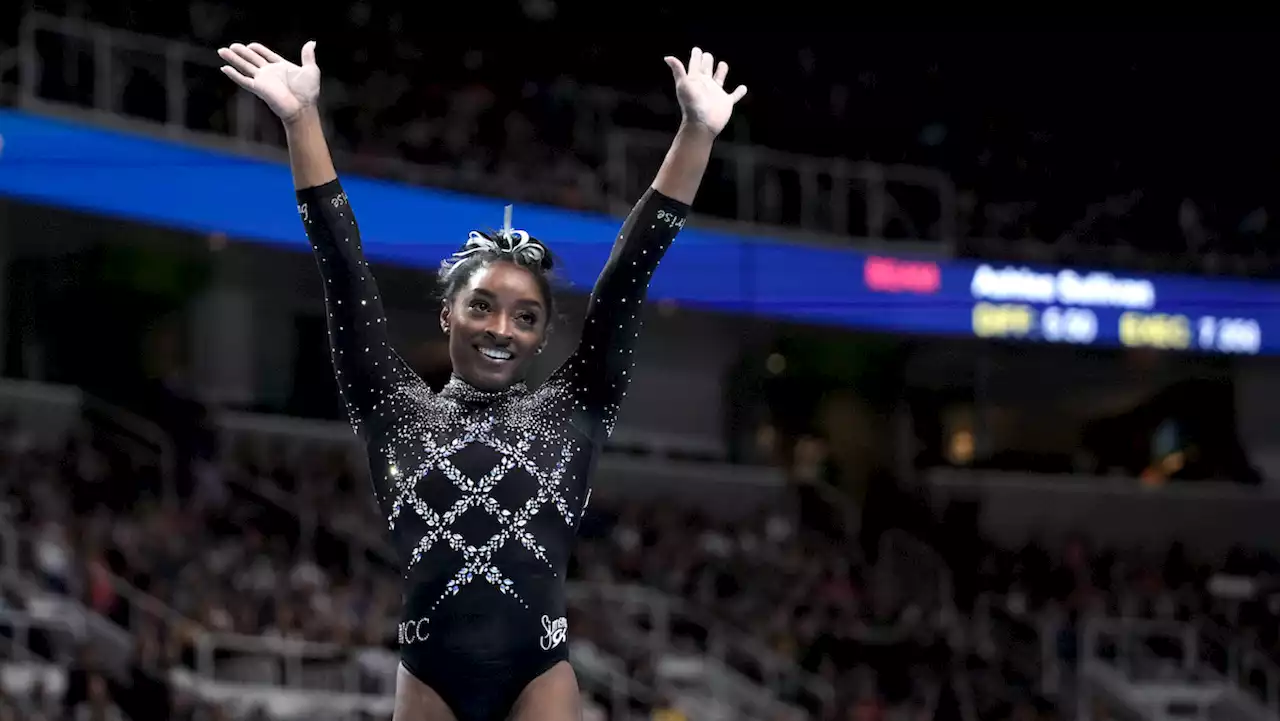 Simone Biles wins a record 8th US Gymnastics title a full decade after her first