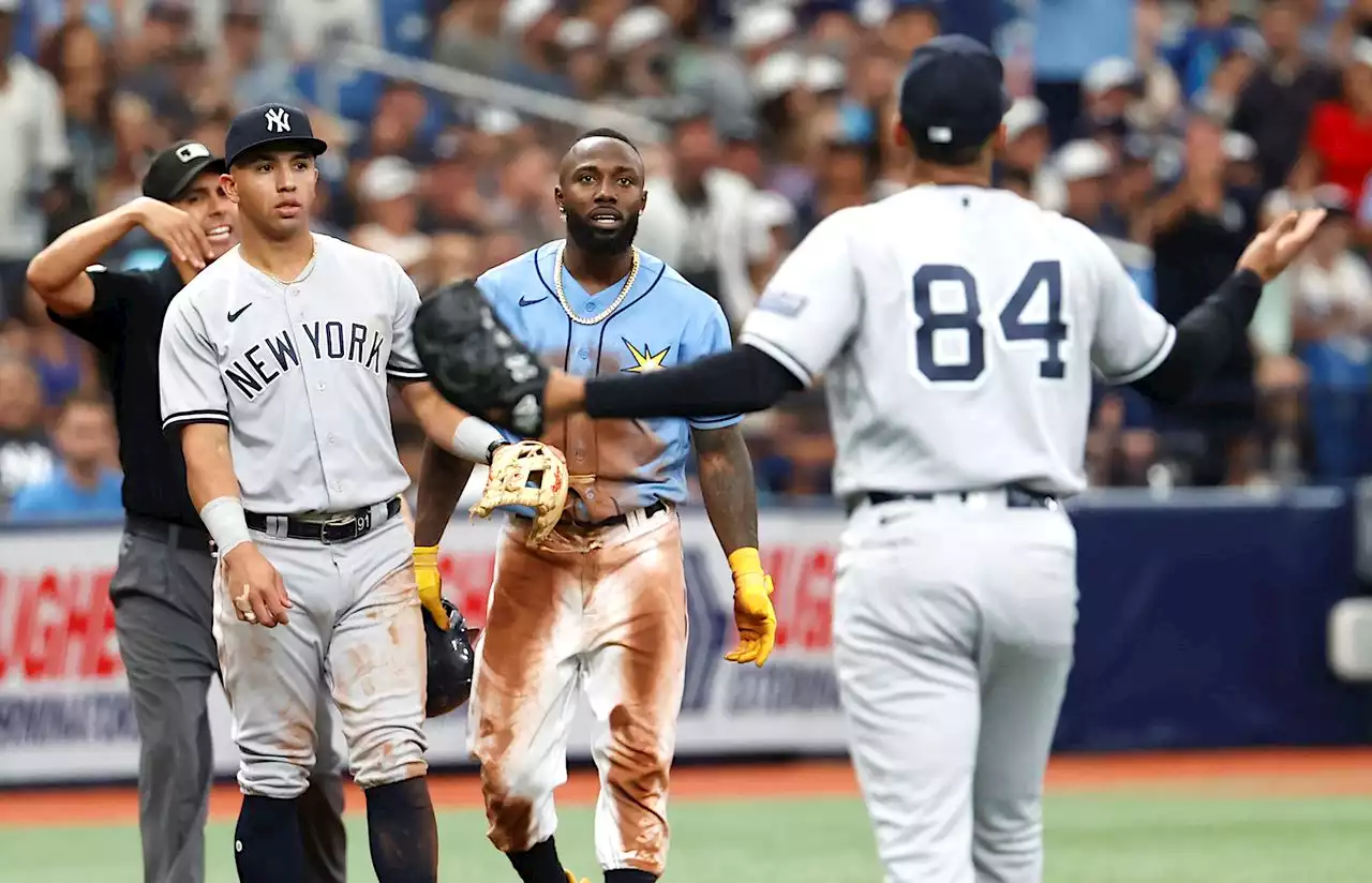 Yankees’ Ian Hamilton wants a piece of Rays after near brawls that he helped start