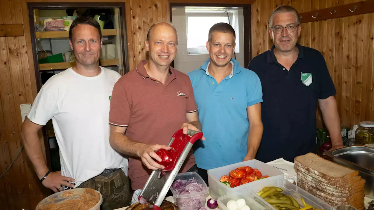 USV Brunn: Sportler jubelten und feierten Heurigen