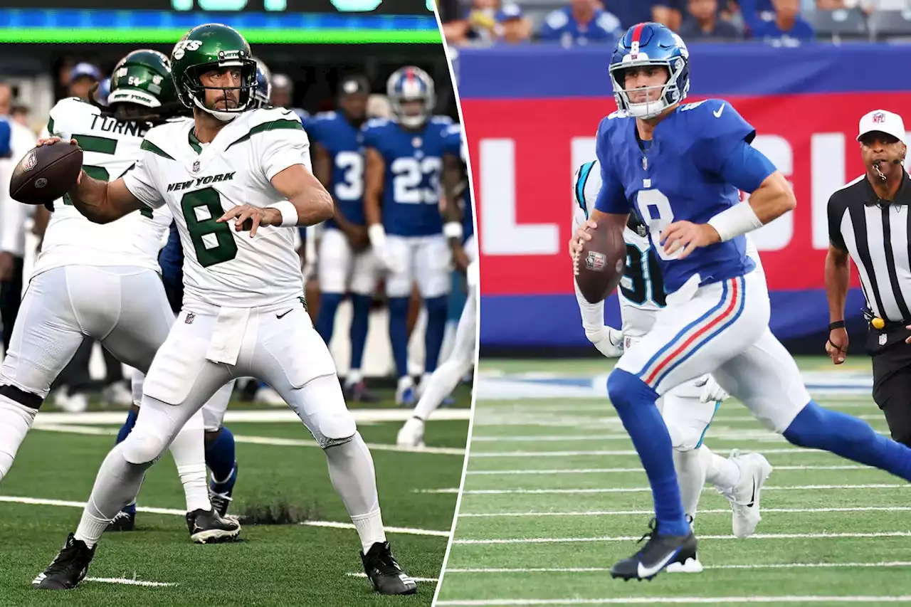 Aaron Rodgers’ buy-in, Daniel Jones’ new arm angle and all the surprises the Jets and Giants found in training camp