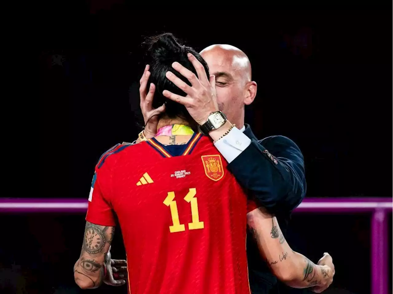 Controversial World Cup kiss exposes toxic Spain masculinity