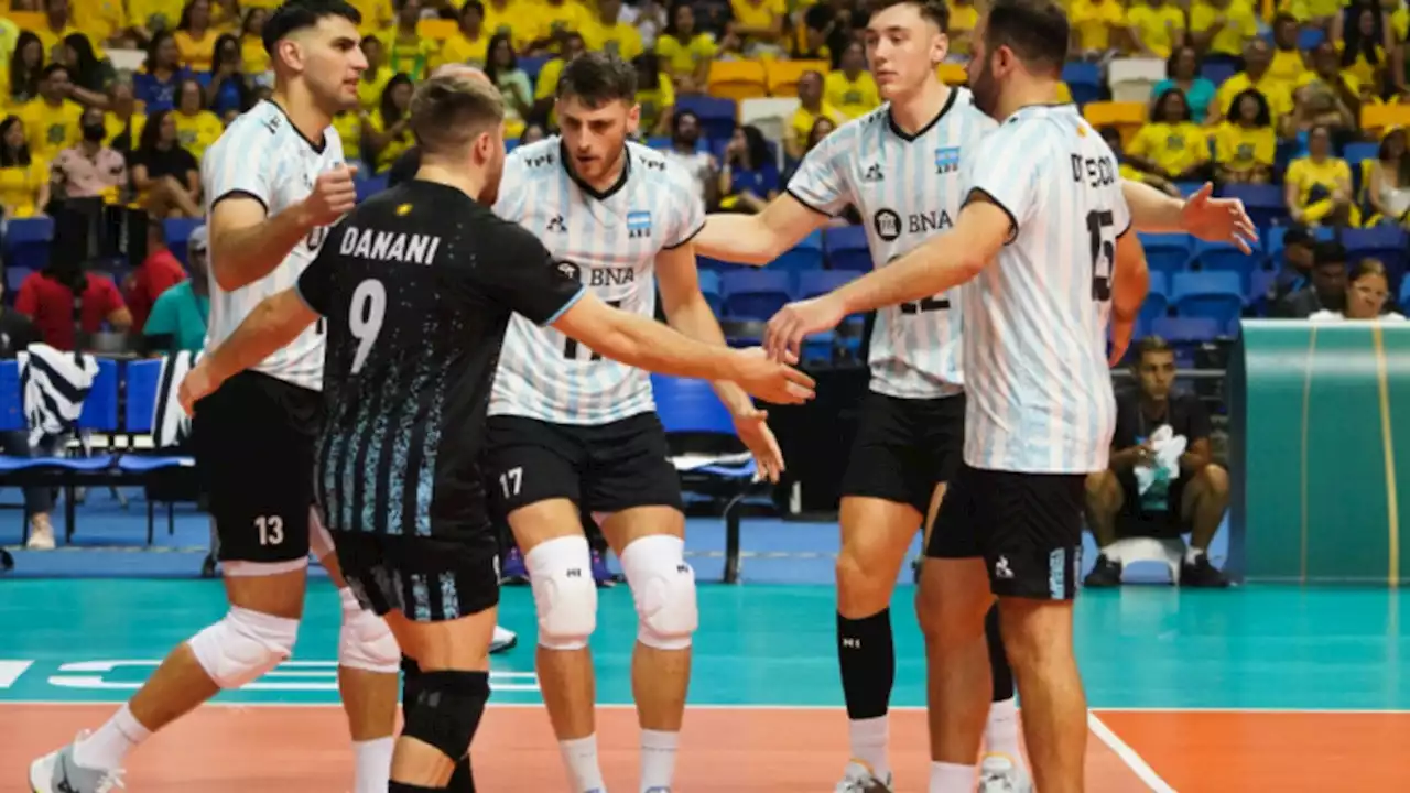 Selección argentina de voley vs Chile: a qué hora juegan y cómo ver en vivo | Sudamericano masculino Recife 2023