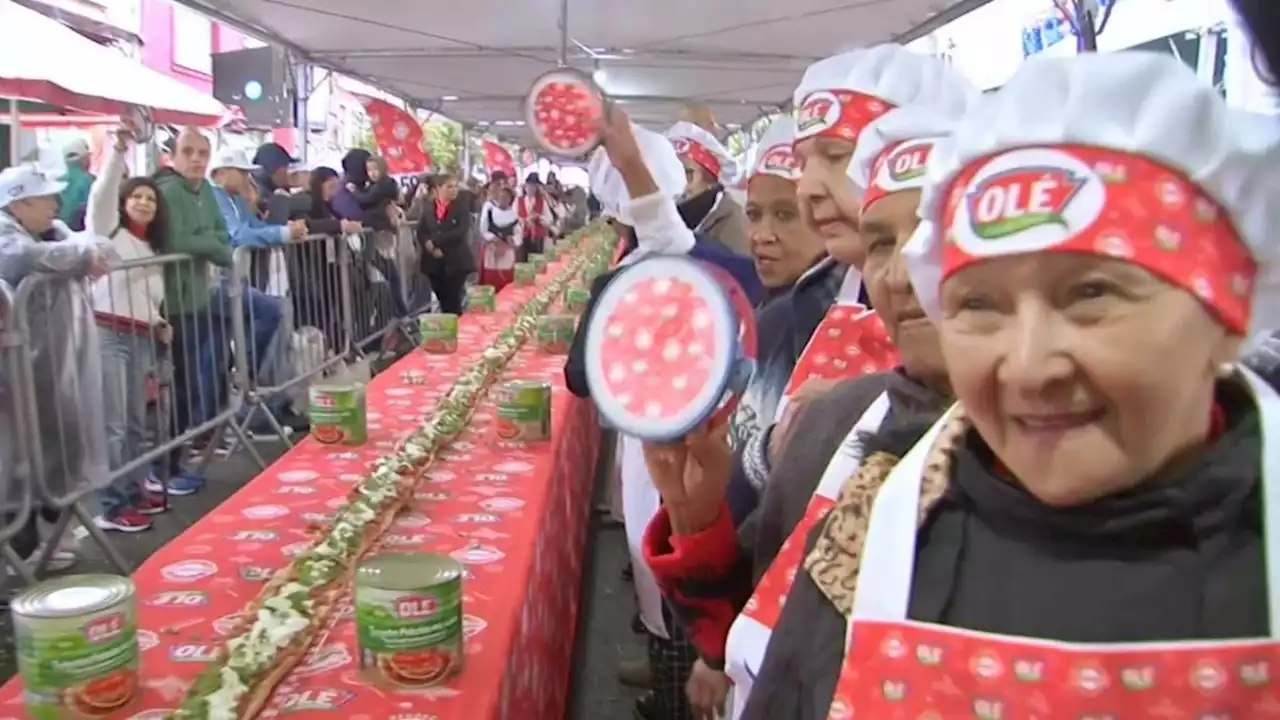 VÍDEO: conheça a maior bruschetta do mundo, recorde quebrado por São Paulo