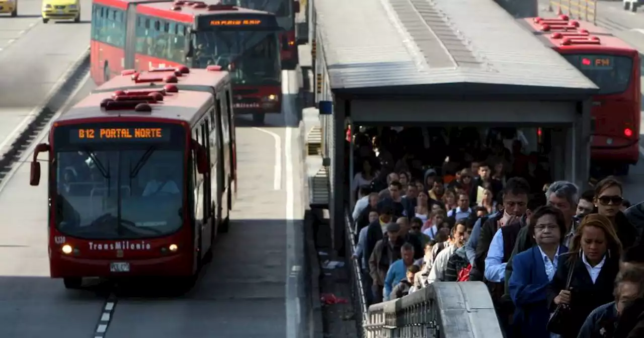 TransMilenio afectado por marchas que se desarrollan en Bogotá, este lunes 28 de agosto