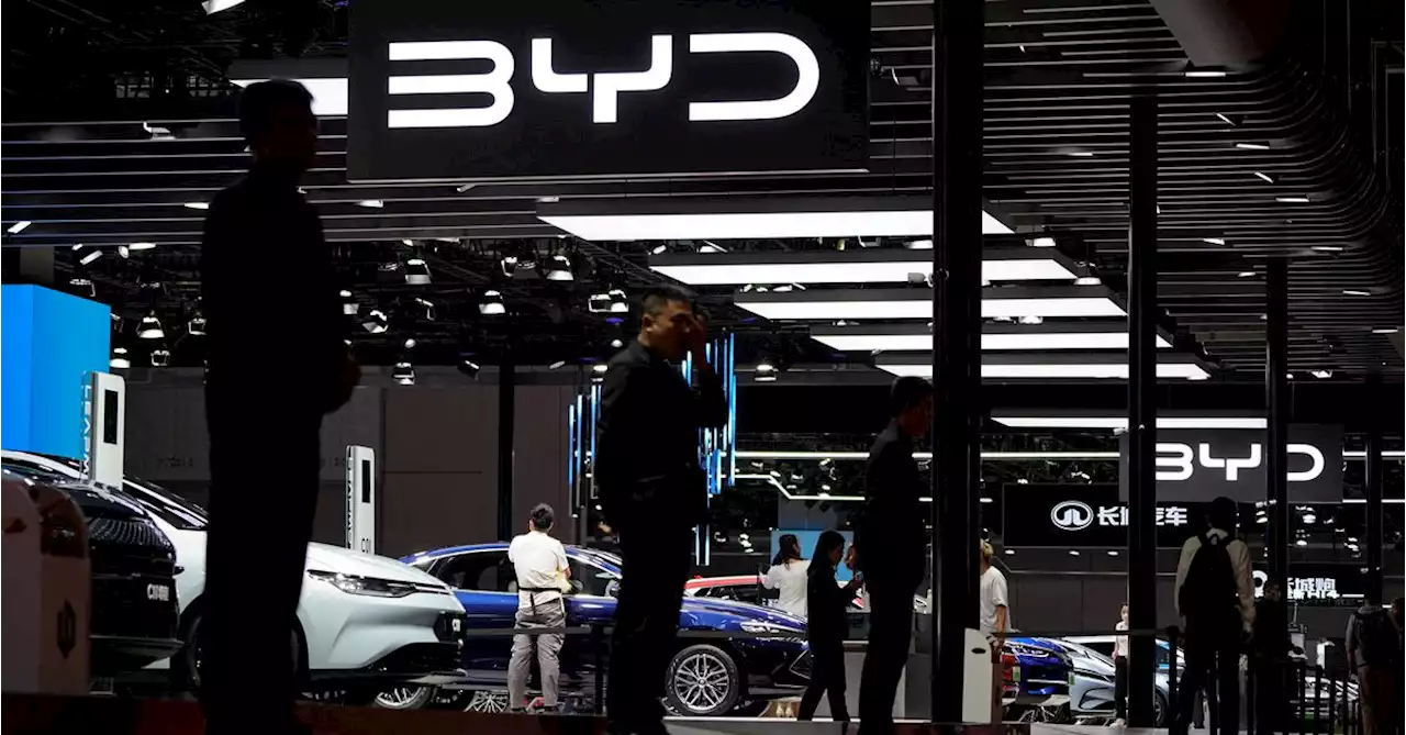 EV maker BYD buys Jabil's China manufacturing business for $2.2 billion