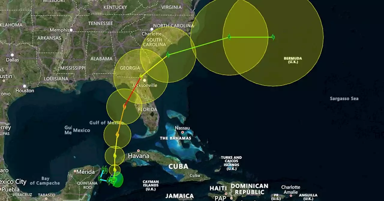 Storm Idalia seen strengthening to hurricane ahead of Florida landfall